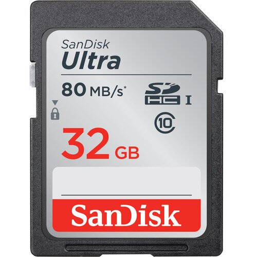 SanDisk Ultra SDHC / SDXC UHS-I Memory Card - 32GB
