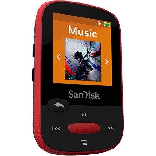 SanDisk Clip Sport MP3 Player - 8GB - Pink