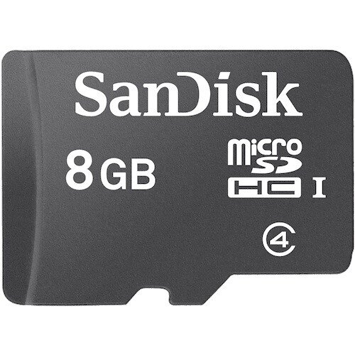 SanDisk Micro SDHC Memory Card - 8GB