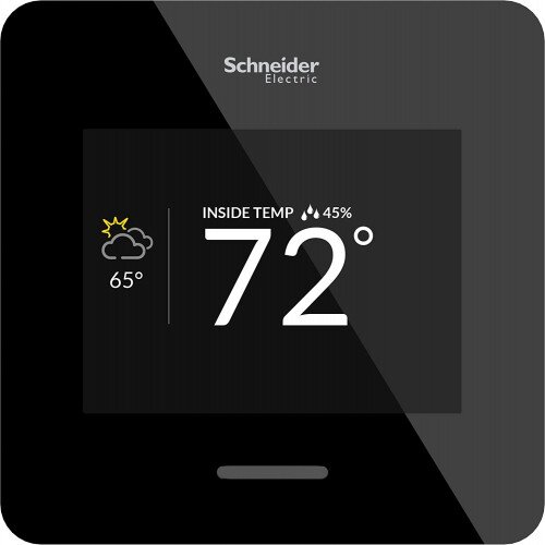 Schneider Electric Wiser Air Smart Thermostat - Black