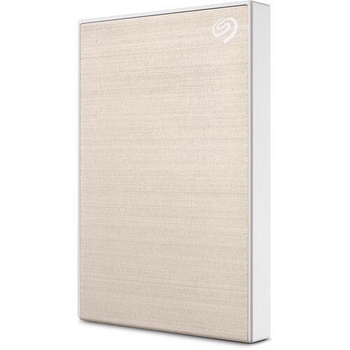Seagate Backup Plus Slim External Hard Drive - 2TB - Gold