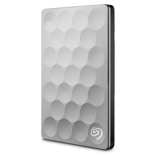 Seagate Backup Plus Ultra Slim Portable Drive - 1TB - Platinum