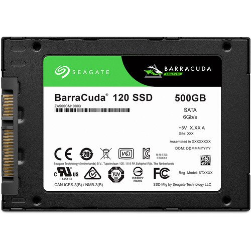 Seagate BarraCuda 120 SSD - 500GB
