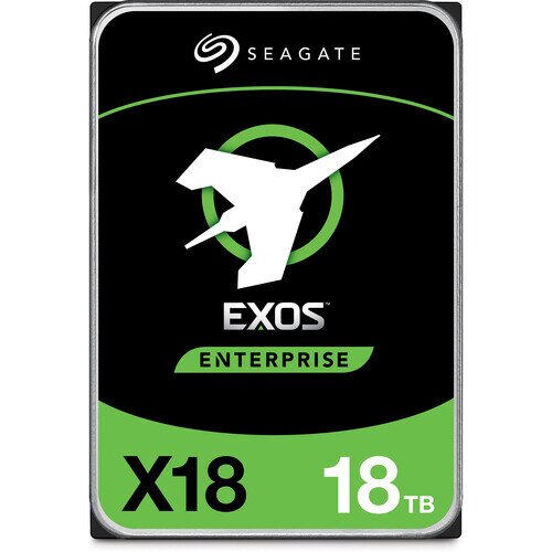 Seagate Exos X18 Enterprise Internal Hard Drive - 18TB