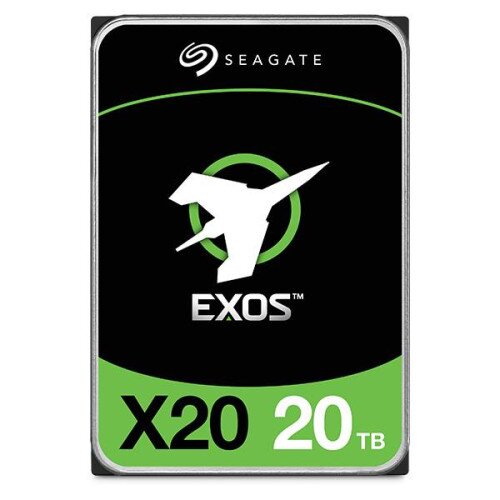 Seagate Exos X20 Internal Hard Drive - 20TB - 12Gb/s SAS - SED