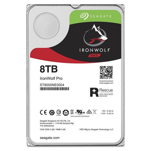 Seagate Ironwolf Pro Internal Hard Drive - 8TB