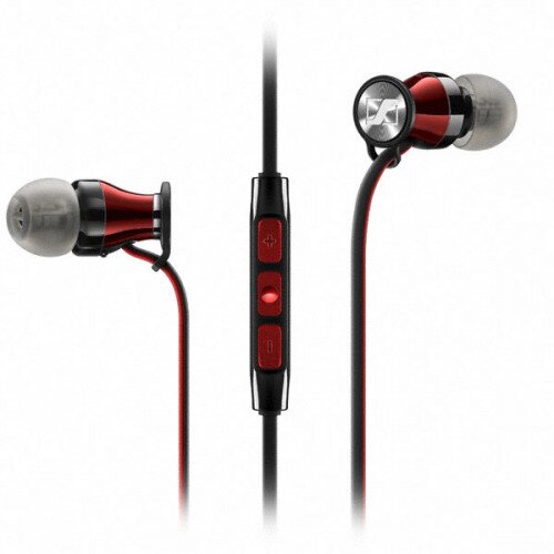 Sennheiser Momentum IN-EAR Earbud Headphone - iOS - Red