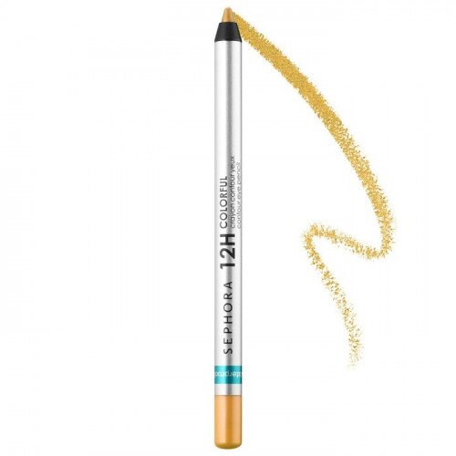 SEPHORA COLLECTION 12 Hour Colorful Contour Pencil Eyeliner - 63 Sunshine - Shimmer Finish