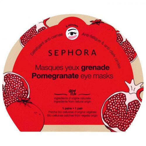 SEPHORA COLLECTION Clean Eye Mask - Pomegranate - Anti-Fatigue And Anti-Dark Circles