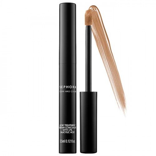 SEPHORA COLLECTION Clear and Cover Acne Treatment Cream Concealer - Almond