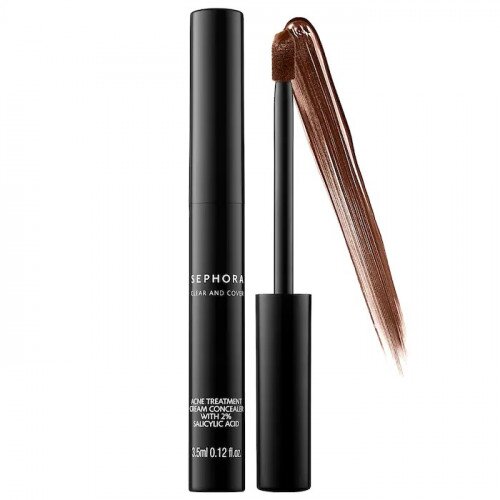 SEPHORA COLLECTION Clear and Cover Acne Treatment Cream Concealer - Fudge