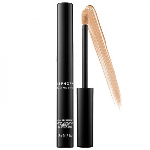 SEPHORA COLLECTION Clear and Cover Acne Treatment Cream Concealer - Sand