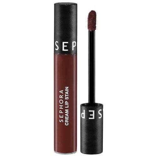 SEPHORA COLLECTION Cream Lip Stain 10HR Liquid Lipstick - 123 Brownie