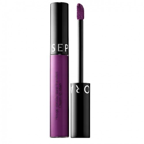 SEPHORA COLLECTION Cream Lip Stain Liquid Lipstick - 52 Dark Purple - Matte Finish