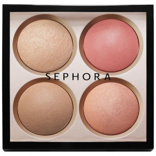 SEPHORA COLLECTION Microsmooth Multi-Tasking Baked Face Palette - Enchant