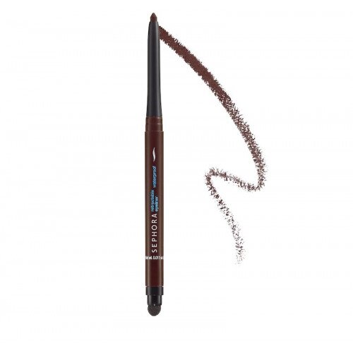 SEPHORA COLLECTION Retractable Waterproof Eyeliner - Matte Brown Black