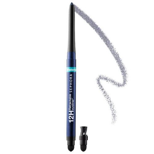 SEPHORA COLLECTION Waterproof 12HR Retractable Eyeliner Pencil - 19- Shimmer Navy