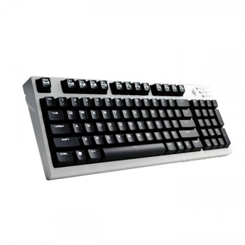 Cooler Master Quick Fire TK Gaming Keyboard - White/Red