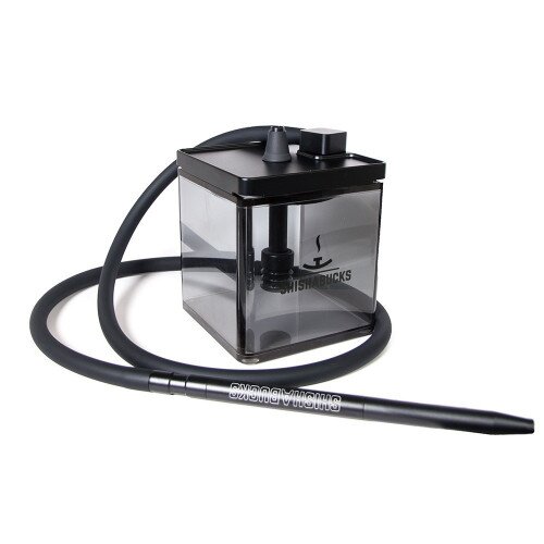 Shishabucks Cloud Micro + Sky Bowl + Stratus - Double Black - Rose Gold Bowl - Regular (20-25g) - Regular Stratus