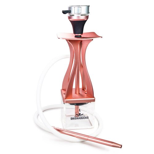 Shishabucks Cloud Mini + Sky Bowl + Stratus - Peach Gold - Rose Gold Bowl - Regular (20-25g)