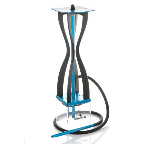 Shishabucks Cloud One Hookah - Blue and Black
