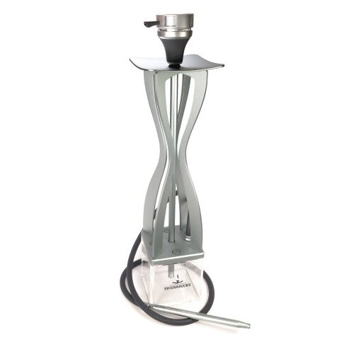 Shishabucks Cloud One + Sky Bowl + Stratus - Gun Metal Grey - Gold Bowl - Mini (10-15g)