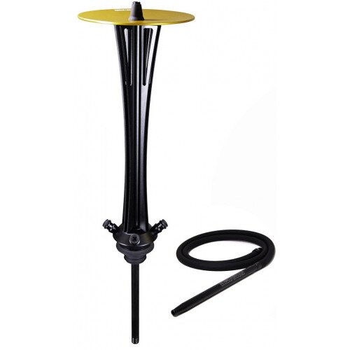 Shishabucks Cloud Storm Hookah - Black/Gold