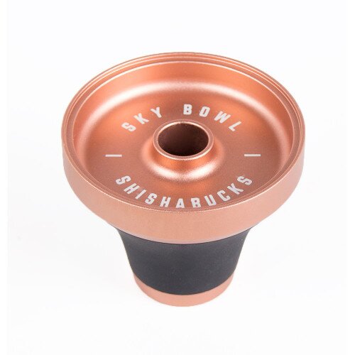 Shishabucks Sky Bowl + Stratus - Rose Gold Bowl - Mini (10-15g)