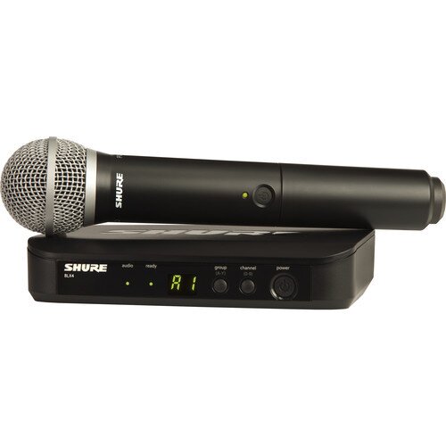 Shure BLX24/PG58 Wireless Handheld Microphone System with PG58