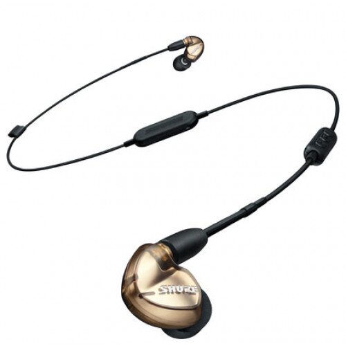 Shure SE535 Sound Isolating 3.5mm Remote + Mic (Apple & Android) and Bluetooth Wireless Headphones
