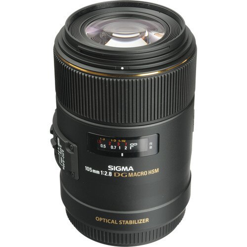 Sigma 105mm F2.8 EX DG OS HSM Macro Lens - Canon