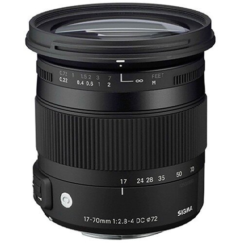 Sigma 17-70mm F2.8-4 DC Macro (OS) HSM Contemporary Lens - Sigma