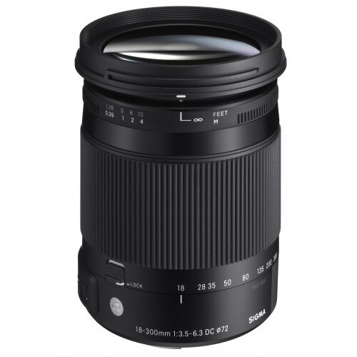 Sigma 18-300mm F3.5-6.3 DC MACRO OS HSM Contemporary Lens