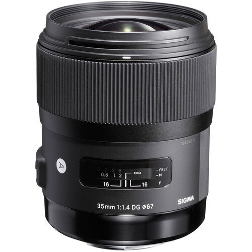 Sigma 35mm F1.4 DG HSM Art Lens - Nikon