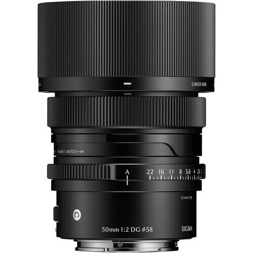 Sigma 50mm F2 DG Contemporary Lens - Sony E - Black