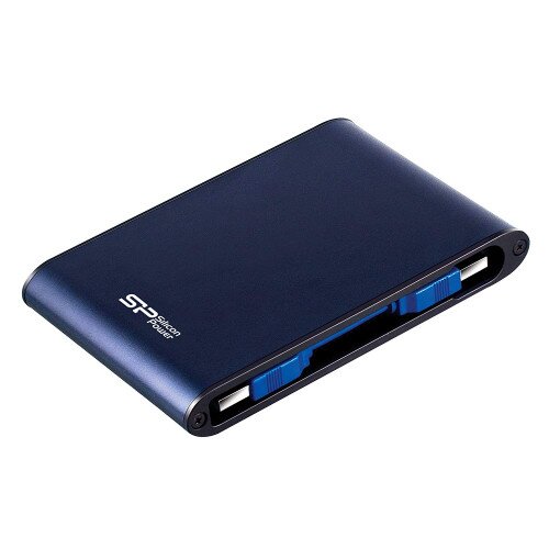 Silicon Power Armor A80 Waterproof and Shockproof Portable Hard Drive - 2TB - Blue