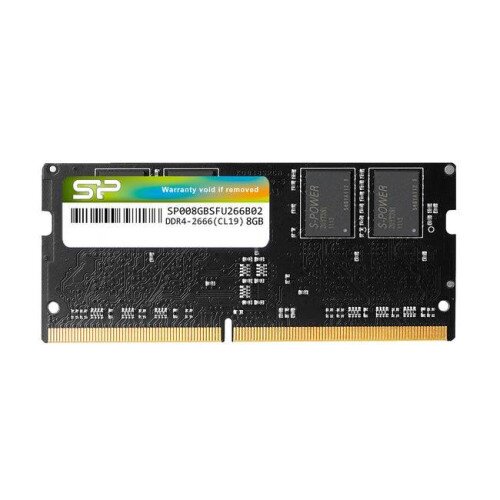 Silicon Power DDR4 2666MT/s (PC4-21300) 8GB Single Pack 1.2V Laptop SODIMM Memory
