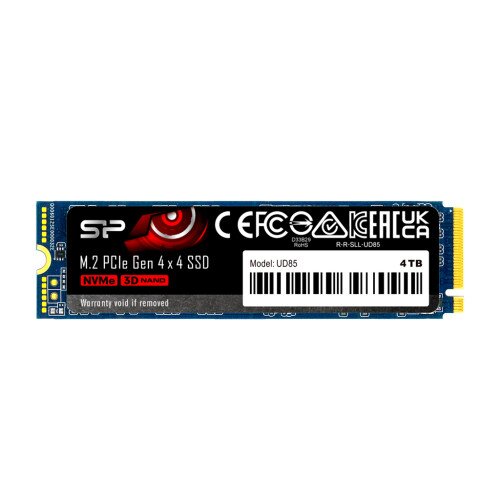 Silicon Power M.2 PCIe Gen 4x4 UD85 Internal Solid State Drive - 4GB