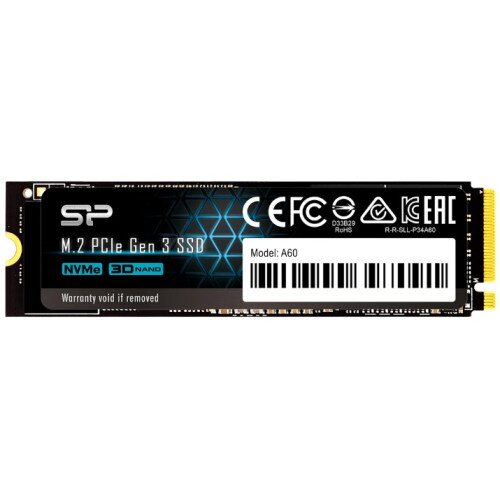 Silicon Power P34A60 NVMe PCIe Gen3x4 M.2 2280 Internal Solid State Drive