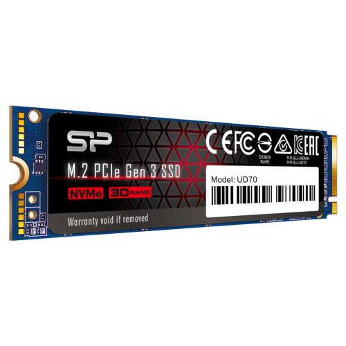 Silicon Power PCIe Gen 3x4 UD70 Internal Solid State Drive - 2TB