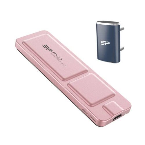 Silicon Power PX10 USB-C 3.2 Gen 2 External Portable Solid State Drive - Pink - 4TB