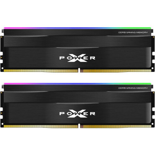 Silicon Power Zenith RGB DDR5 6400MT/s (PC5-51200) CL32 32GB(2x16GB) 1.4V Desktop Unbuffered DIMM Memory