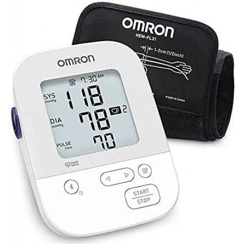 Omron Silver Wireless Upper Arm Blood Pressure Monitor