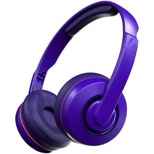 Skullcandy Cassette Durable Wireless On-Ear Headphones - Retro Purple