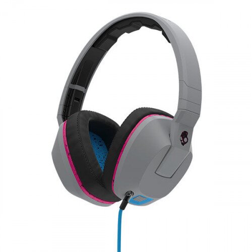Skullcandy Crusher Headphones - Gray/Cyan/Black
