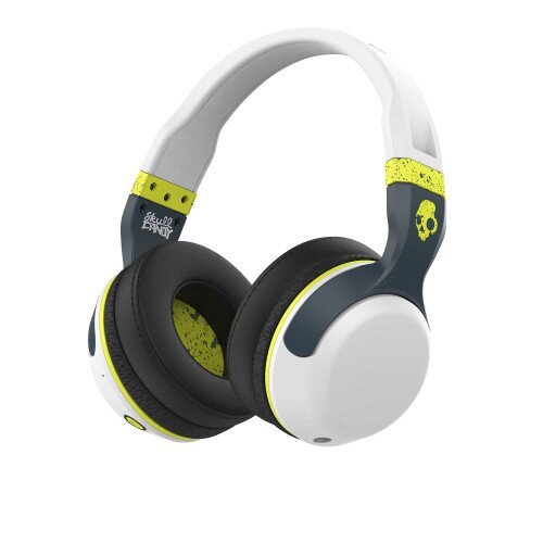 Skullcandy Hesh 2 Wireless Over-Ear Headphones - Gray/Hot Lime