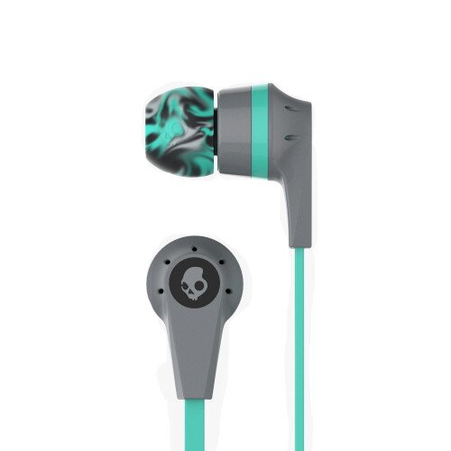 Skullcandy Ink’d 2 Earbuds - Gray/Mint