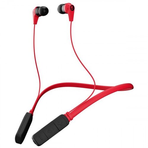 Skullcandy Ink'd Wireless Earbuds - Red/Black