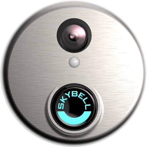 SkyBell HD Wi-Fi Video DoorBell - Brushed Aluminum
