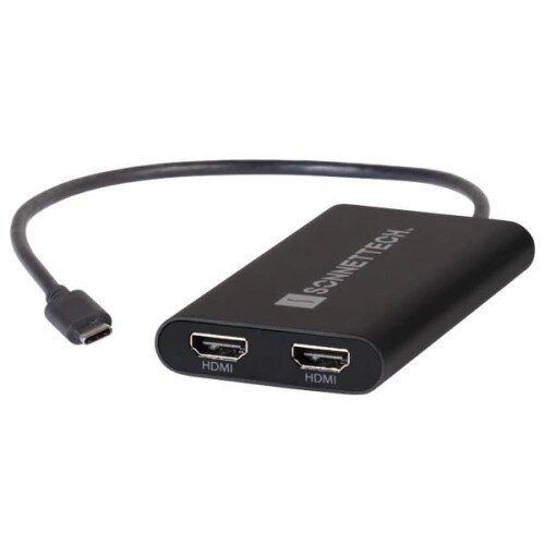 Sonnet Technologies USB-C DisplayLink Dual 4K 60Hz HDMI Adapter